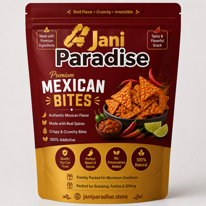 Jani Paradise™ Premium Mexican Bites – Bold, Crunchy & Irresistibly Spicy