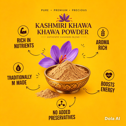 Jani Paradise™ Premium Kashmiri Kahwa Powder – Authentic, Aromatic & Refreshing